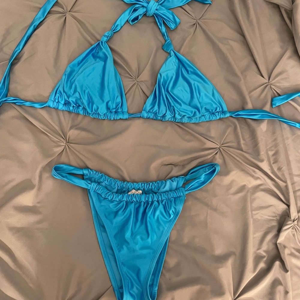 Wild Fable Sky Blue Bikini Set
